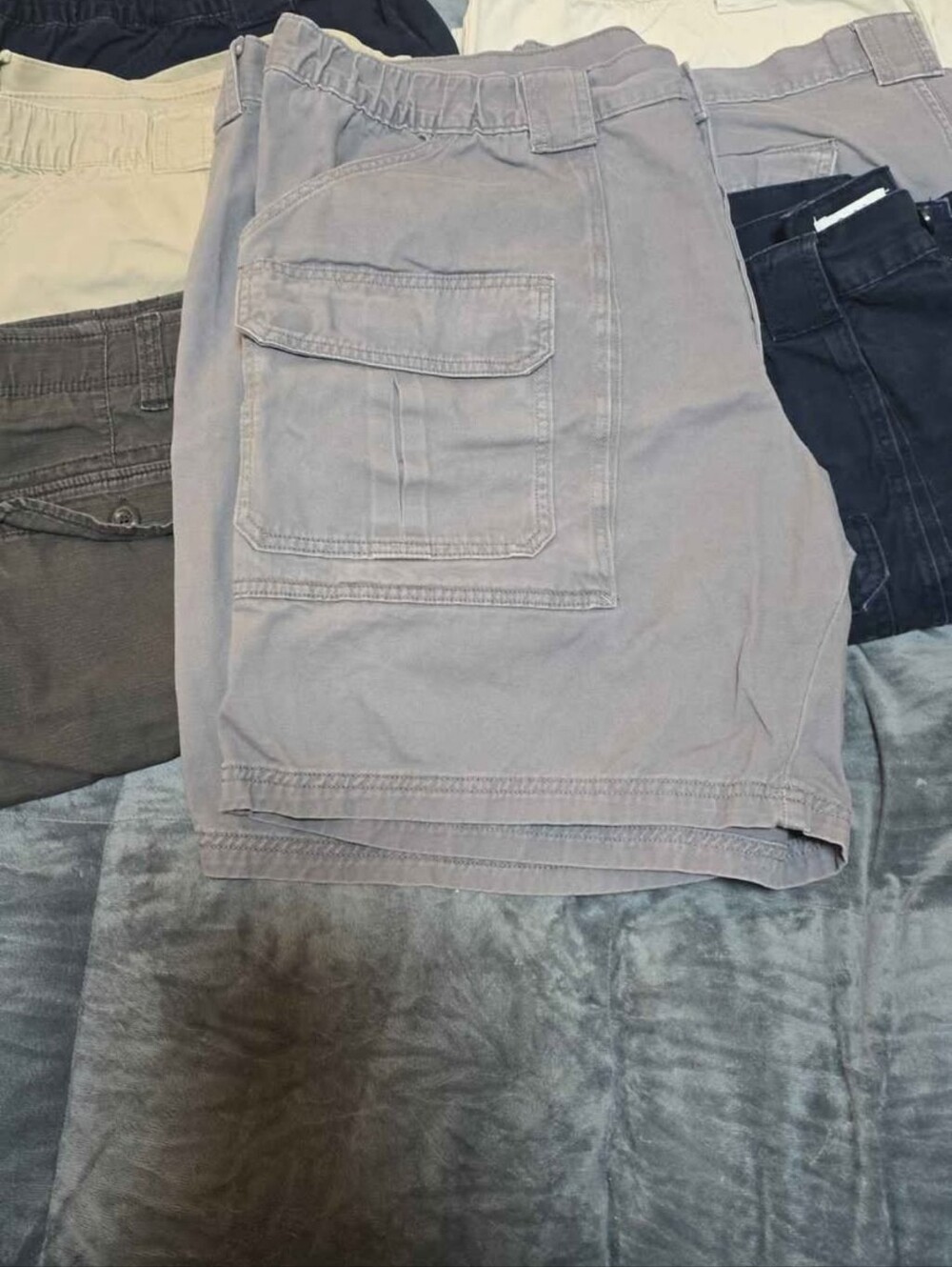 Men's Cargo Shorts - Gray